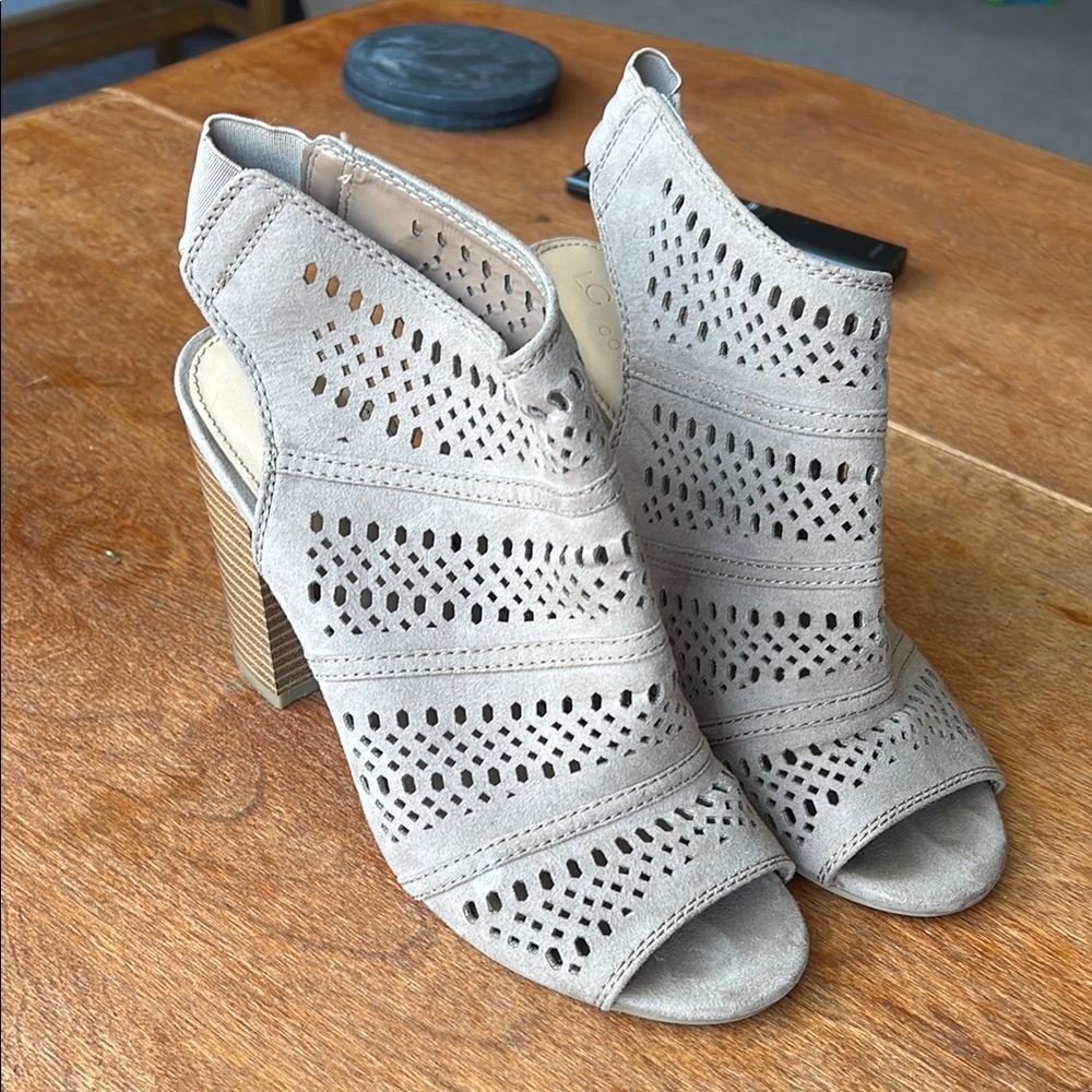 Women's Peep-Toe Ankle Booties
